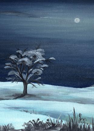 Картина олійними фарбами "Дерево"