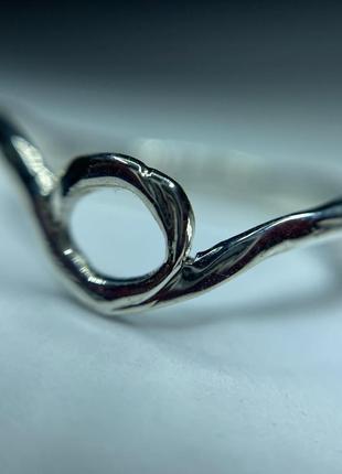 Кольцо серебро 18 размер hand made один экземпляр дизайн