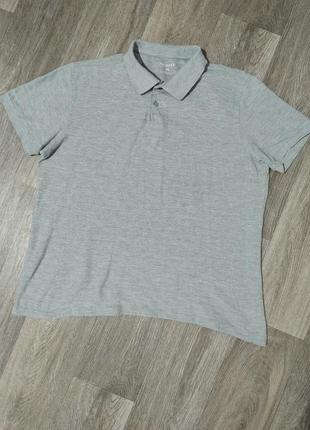 Мужская футболка / поло / primark / серая футболка /