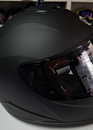 Шлем интеграл Mat Black LVS с очками