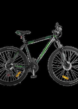 CrossBike Велосипед CrossBike Everest 29"21" Чёрный-Зеленый