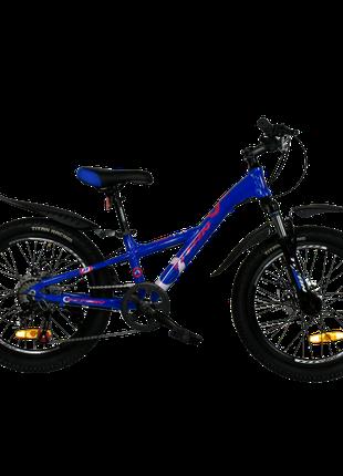 CrossBike Велосипед Titan CALYPSO 20"10" Синий-Розовый