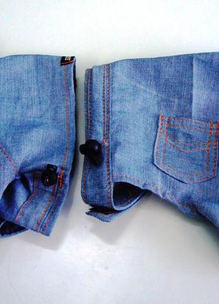 Костюм для собачки из джинса с шортами или юбкой 35х54