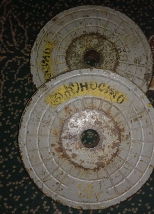 Блины 12кг и 2,5кг