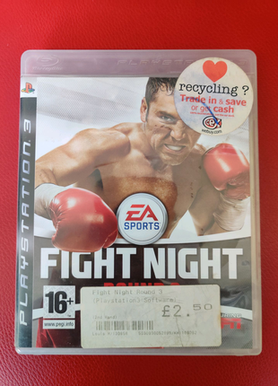 Игра диск Fight Night Round 3 для PS3