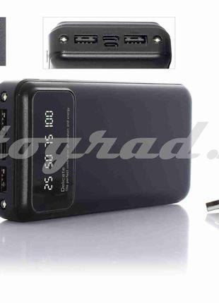 Портативное зарядное устройство Power Bank 20000mAh USB/Type‑C...