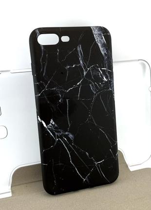 Чехол на iPhone 7 Plus, 8 Plus накладка бампер Marble Soft Tou...