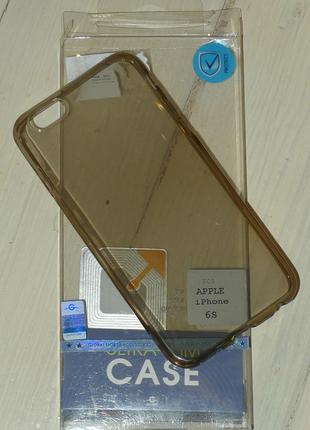 Чехол GlobalCase TPU Extra Slim для Iphone 6, 6S темный 0058