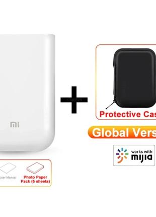 Портативний фотопринтер Xiaomi Mi Portable Photo Printer + Чехол