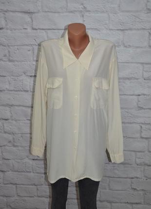 Блуза шелковая "luisa calvino pure silk"
