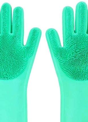 Силіконові рукавички для миття посуду Better Glove