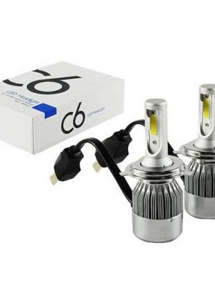 LED світлодіодні лампи для фар автомобіля c6 h1