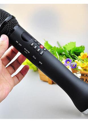 Беспроводной Bluetooth микрофон для караоке L-598 с динамиком