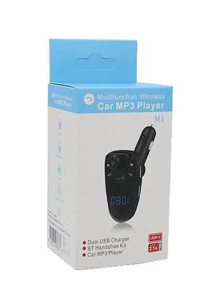 Автомобильный FM-трансмиттер модулятор M1BT с Bluetooth, MP3 P...