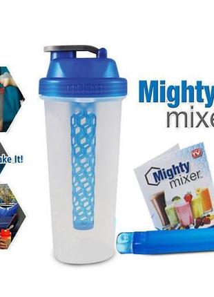 Стакан - шейкер для коктейлей Mighty Mixer ручной