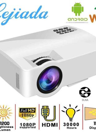 Мультимедийный FullHD Проектор LEJIADA A8 WiFi , LED-проектор ...