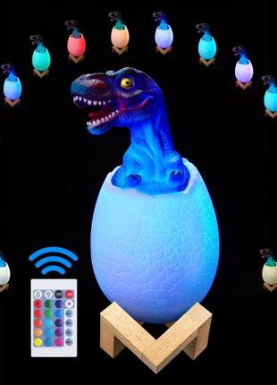 Детский светильник SUNROZ 3D Dinosaur Lamp лампа-ночник "Диноз...