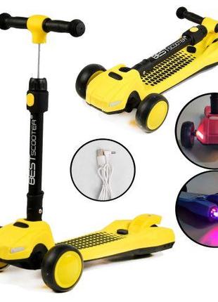 Самокат триколісний LT-13968 Best Scooter з парогенератором (4...