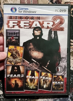 Диск с игрой Fear 2 Reborn с аддонами и left 4 dead