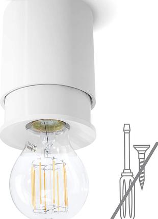 Б/у Twister Living light, Класичний білий, E27 (макс.)