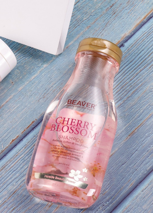 Шампунь для ежедневного применения beaver cherry blossom shamp...