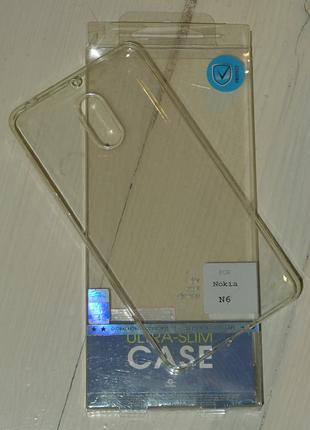 Чехол GlobalCase TPU Extra Slim для Nokia 6 светлый 0064