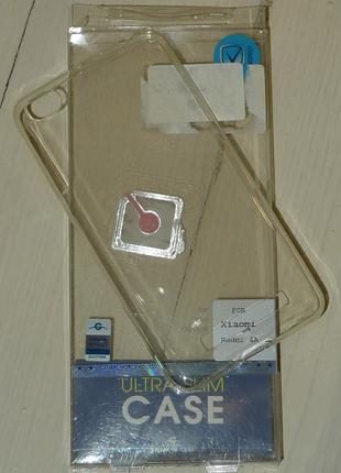 Чехол GlobalCase TPU Extra Slim для Xiaomi Redmi 4A светлый 0065