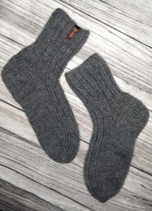 Товсті вовняні шкарпетки 36-37р - домашні шкарпетки - зимові в...