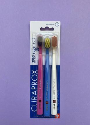 Curaprox super 👍 soft 3960  зубна щітка середня жорсткість