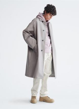 Новая куртка calvin klein пальто (ck cotton mac coat)c америки l