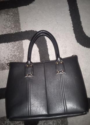 Женская кожаная сумка black