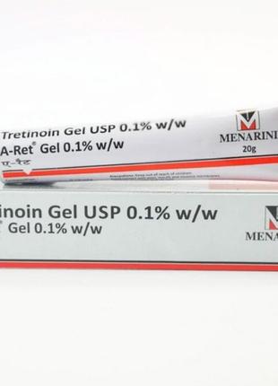 Третиноїн гель для проблемної шкіри A-ret gel 0,1%, 20г. Термі...