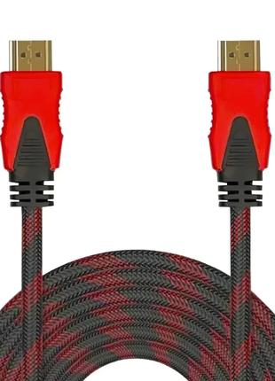 Кабель HDMI-HDMI 1.5 метра, hdmi кабель для телевізора та прис...