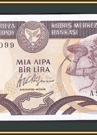 Кіпр 1 фунт 1993 UNC No584