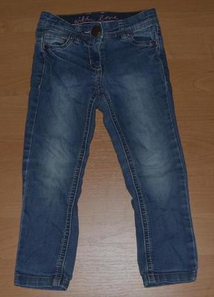 Стильные джинсы с пайетками next (3 года\98 см.)