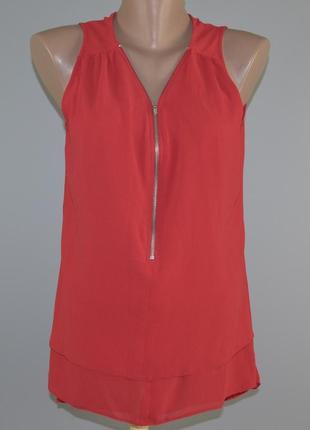 Изысканная, красная блуза от new look (12)