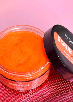 Скраб-жуйка для тіла Top Beauty Персик (Bitter Peach) 350 мл