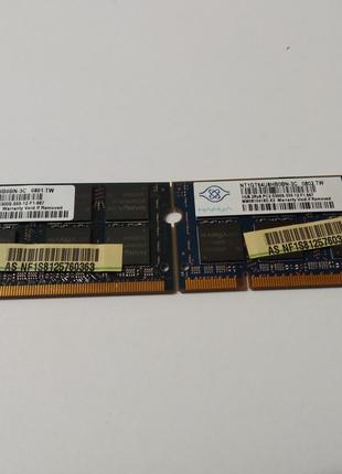 Оперативная память DDR2 1Gb 667MHz PC2-5300S NT1GT64U8HB0BN-3C