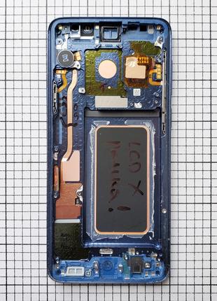 Рамка модуля Samsung G965F Galaxy S9 Plus для телефона синий Б...