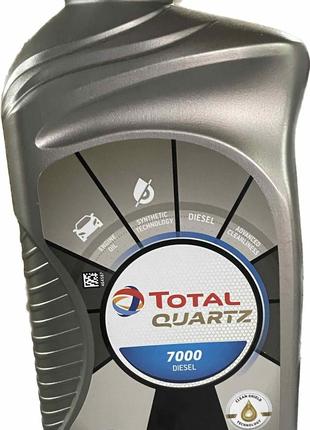 Total Quartz 7000 Diesel 10W-40,1L, 214111