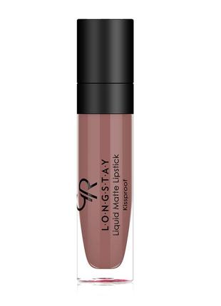 Жидкая помада для губ golden rose №23 longstay liquid matte го...