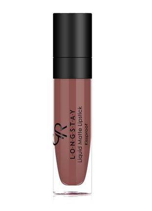 Жидкая помада для губ golden rose №22 longstay liquid matte го...