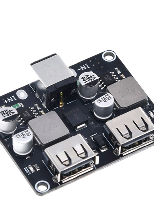 Модуль "швидкої"зарядки QC 3.0- 2х USB від 4-32 В