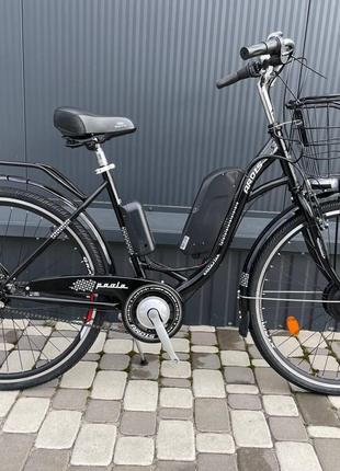 Электровелосипед Paola 28" планетарная втулка Cubic-bike 500W ...