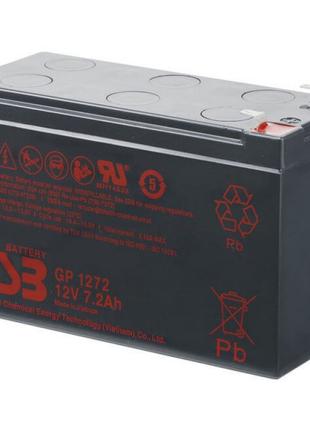 Акумуляторна батарея CSB 12 В 7.2 А·год (GP1272)