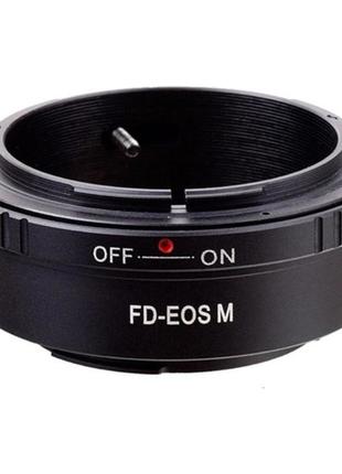 Переходник, адаптер Canon FD – Canon EF-M