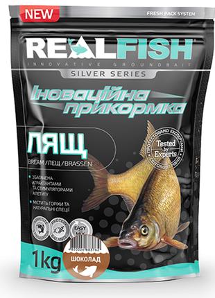 Прикормка REALFISH Лящ Шоколад 1000г (210305)