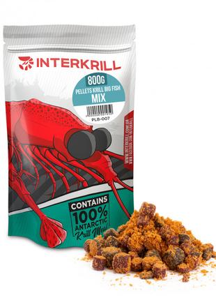 Пеллетс Interkrill Krill Big Fish Mix 800г (PLB-007)