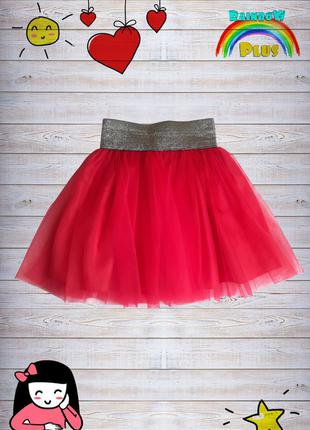 Красная юбка для девочки ✿