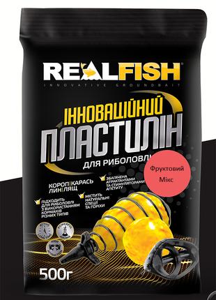 Пластилин REALFISH Фруктовый Микс 500г (210498)